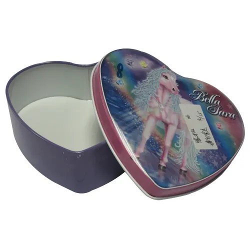 Heart Tin 120x110x40mm