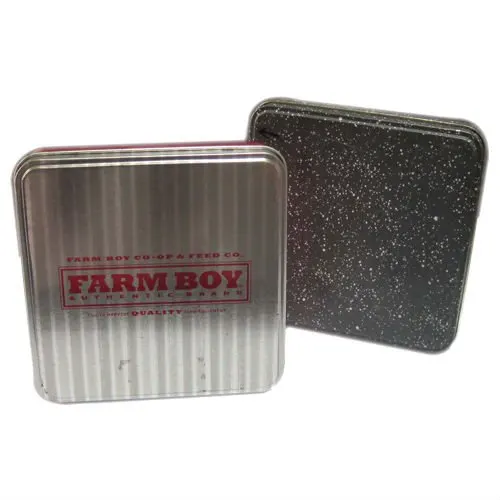 Square Tin 125x125x27mm