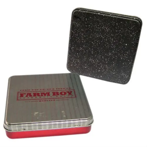 Square Tin 125x125x27mm