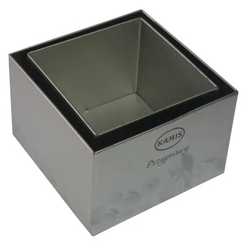 Square Tin 130x130x80mm