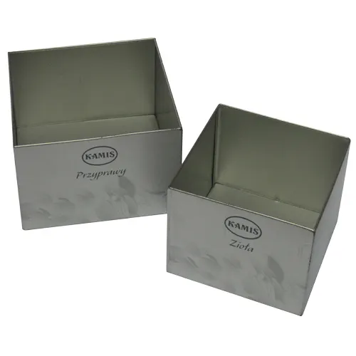 Square Tin 130x130x80mm