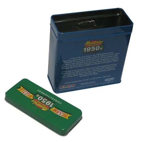 Rectangular Tin 142x63x140mm