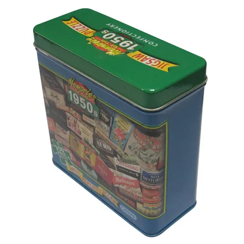 Rectangular Tin 142x63x140mm