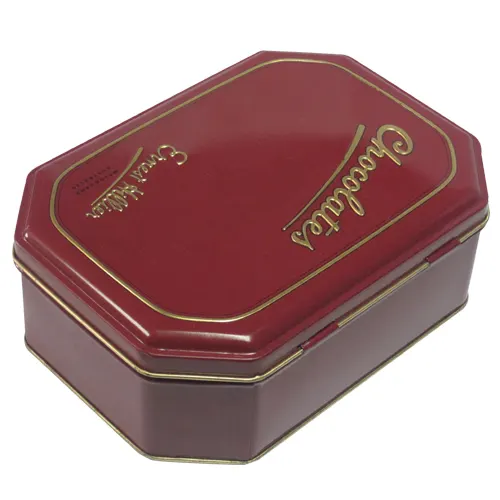 Octagon Tin 185x132x60mm