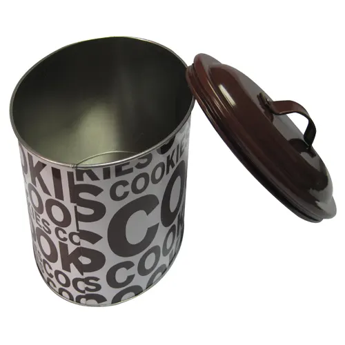 Oval Tin with Handle