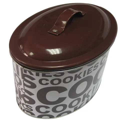Oval Tin with Handle