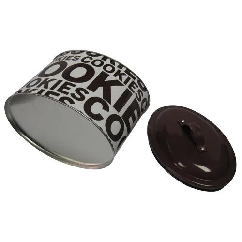 Oval Tin with Handle
