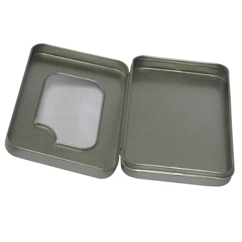 Rectangular Tin 125x90x24mm