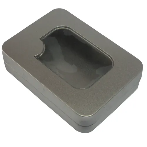 Rectangular Tin 125x90x24mm
