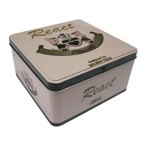 Square Tin 160x160x80mm